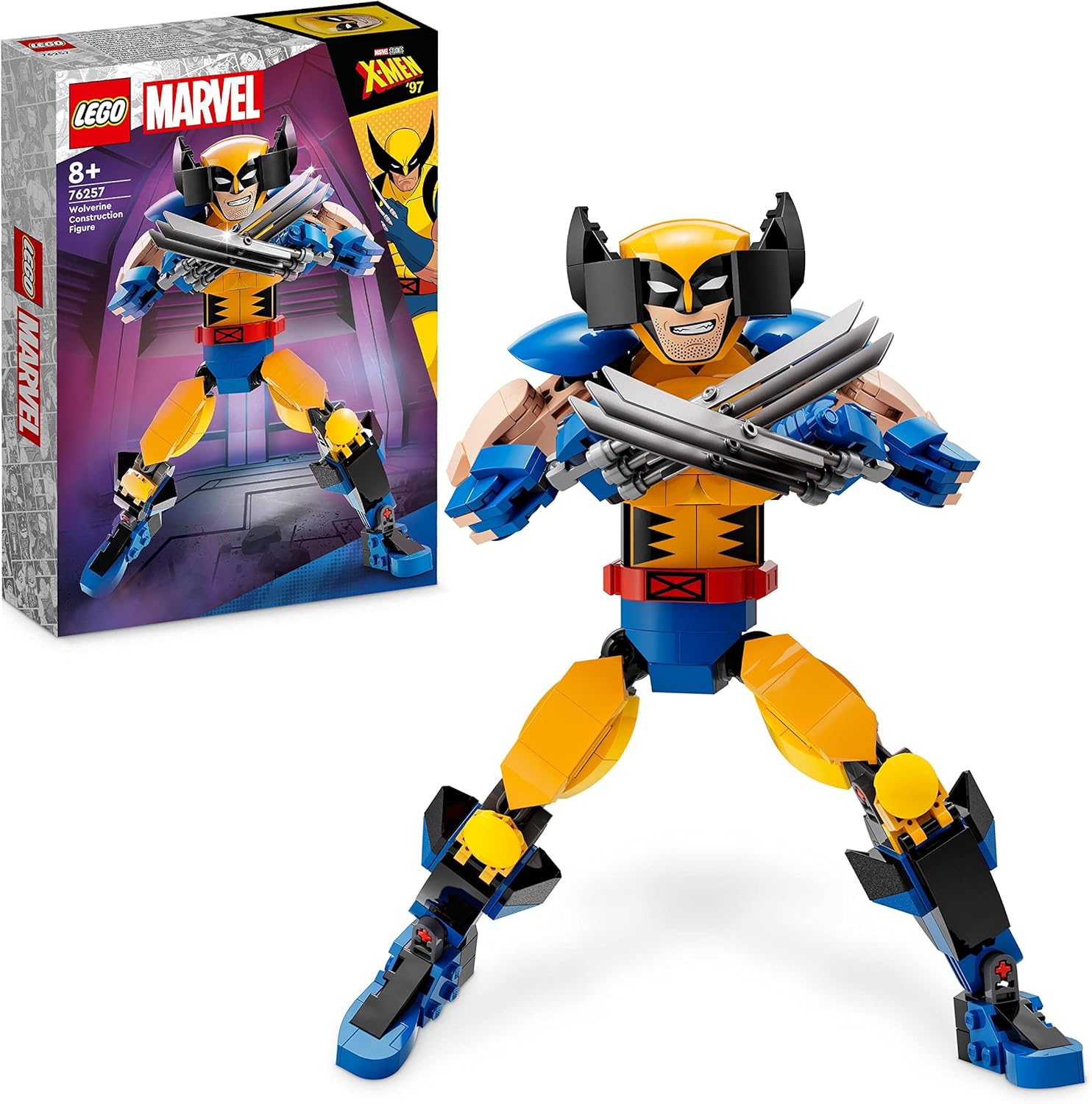 LEGO 76257 Marvel La Figurine de Wolverine (327 pièces)